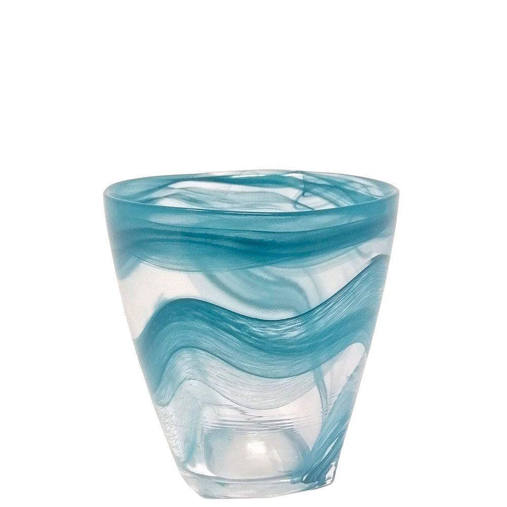 Teal Hawaii tumbler